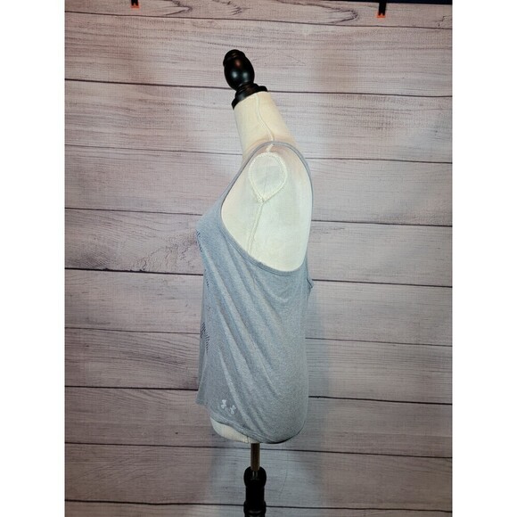 UNDERARMOUR Heat Gear Tank Top Bundle Grey and Black Size Small - Picture 10 of 12